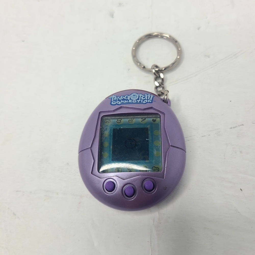 Vintage Tamagotchi Connection 2004 Y2K Purple Tested